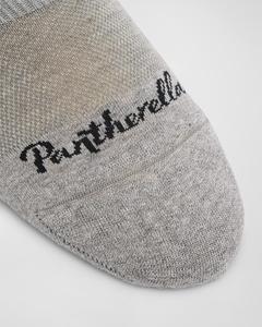 Мужские короткие хлопковые невидимые носки Stride Pantherella, цвет Cream