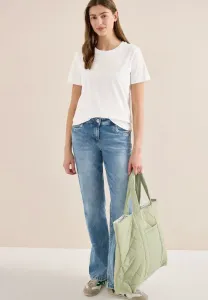 Футболка с принтом и изображением передней части рукавицы Cecil, Weiß