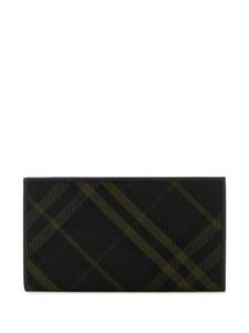 Кошелек с чековым узором Burberry, коричневый