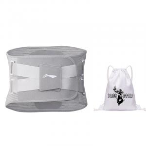 Бандаж для спины polyester, nylon фитнес, бег взрослые защитный LINING, LINING серыйWaist Protector+Flame Graffiti белый Double-Shoulder Storage Bag