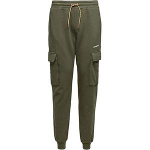 Повседневные брюки мужские тёмно-зелёные Converse, темно-зеленый