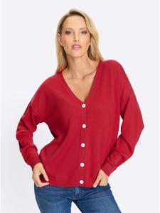 Кардиган клубничного цвета Heine