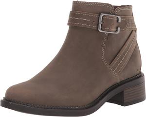 Женские ботильоны Clarks Maye с ремешком, Dark Taupe Leather