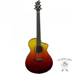 Breedlove Oregon Concert Tequila Sunrise CE Myrtlewood-Myrtlewood LTD