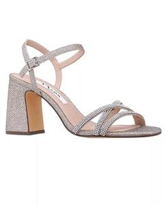 Женские сандалии Quella на блочном каблуке Nina, бежевый