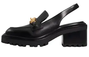 Туфли на высоком каблуке женские черные Tory Burch