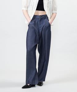 Джинсовые брюки с пятью карманами и складками Astraet, цвет Navy