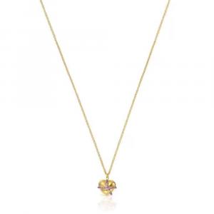 Колье с цепочкой Tous Lligat, позолоченное серебро