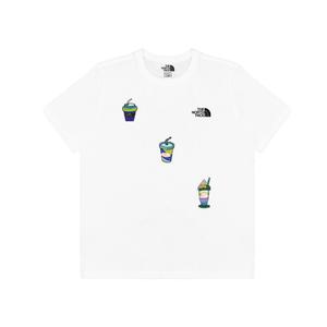 THE NORTH FACE Футболка унисекс белая