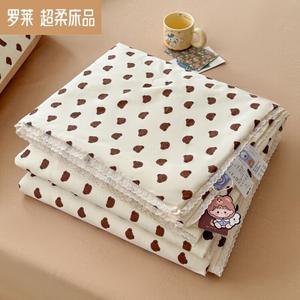 LUOLAI HOME Комплект постельного белья 4 предмета, простыня 150x200 см, летнее одеяло, 23 кг