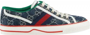 Кроссовки Gucci Wmns Tennis 1977 Denim, синий