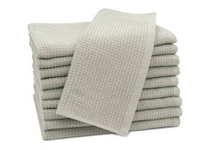 Гостевое полотенце Zollner 00000471 10er-Set, светло-серый