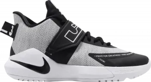 Кроссовки Nike LeBron Ambassador 12 'Black White', черный