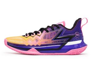 Баскетбольные кроссовки Big 3 Future для мужчин с низким верхом, винтажные желтые/ярко-оранжевые 361°