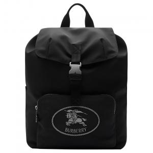 Burberry Полиэстеровый рюкзак мужской черный