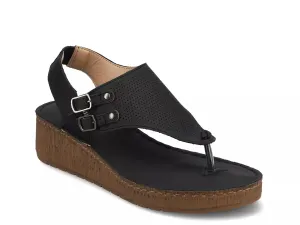 Mckell Wedge Сандалии Journee, Black