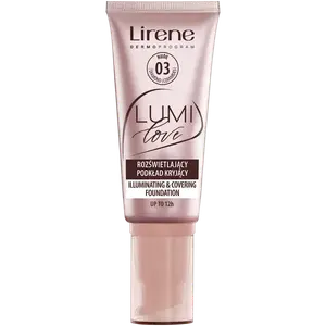 Тональный крем с эффектом сияния 02 натуральный, 30 мл Lirene Lumi love, цвет 02 natural