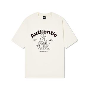 Футболка каппа унисекс Kappa, цвет Birch white-0114