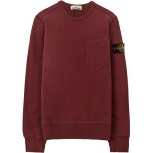 Толстовка мужская кирпично-красная Stone Island, красный