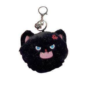 Кукла с пушистым мехом котенка подвеска высота 9см MIC RABBIT