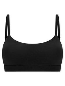 Бюстгальтер-бралетт SCHIESSER Unique Cotton, черный