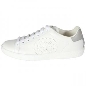 GUCCI Женские Ace 'Interlocking G White Grey'