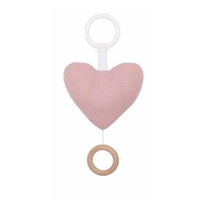 Музыкальная шкатулка - Кулон «Розовое сердце», Jabadabadoo