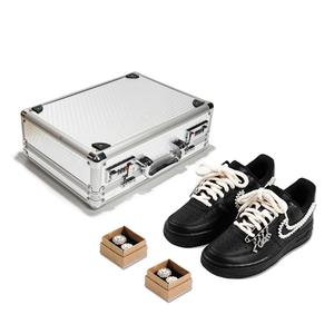 Кроссовки Nike Air Force 1 Skateboard Shoes Women's Low-Top Black White