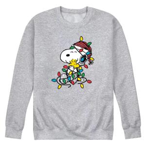 Мужской свитшот Peanuts Christmas Lights Licensed Character