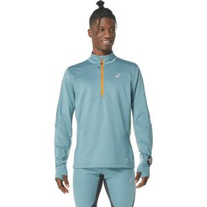 Футболка зимняя для бега, молния 1/2, средний слой Asics, мультиколор