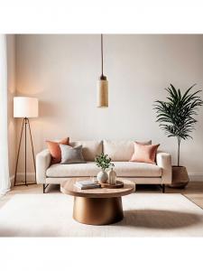 Подвесной светильник "Babıl" бежево-коричневого цвета - (В)151 x Ø 6,5 см Opviq