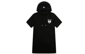 Футболка с коротким рукавом женская черная MLB