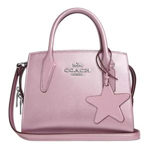 COACH Перламутровая гладкая кожаная сумка через плечо