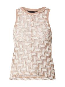 Вязаный топ VERO MODA VMTIKKA, Dark beige