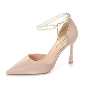 Lanza Тонкие каблуки на шпильке для женщин в нюдовом цвете, цвет Nude