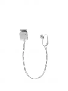 Серьга-цепочка DSQUARED2, серебряный