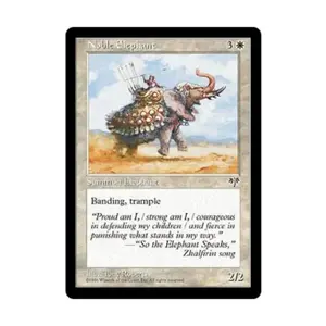 CCG Благородный слон (К), MTG - Mirage