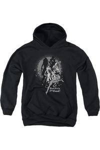 Толстовка с капюшоном DC Comics «Плохие девчонки - хорошие» Gildan, черный