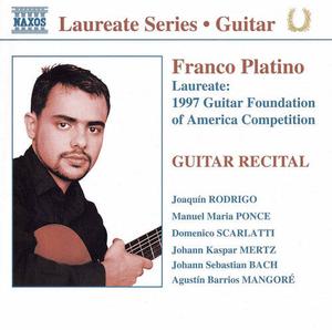 CD диск Platino, Franco: Guitar Recital
