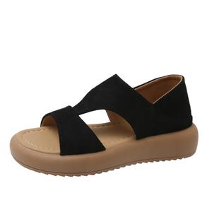 Сандалии с одним ремешком женские KLAOSD, Black