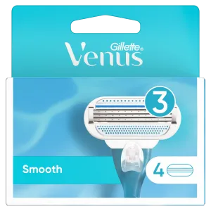 Gillette Venus Smooth сменные кассеты для женских бритв, 4 шт/уп.