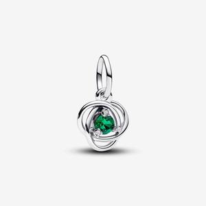 Шарм Pandora May Royal Green Eternity Circle, серебро/зеленый