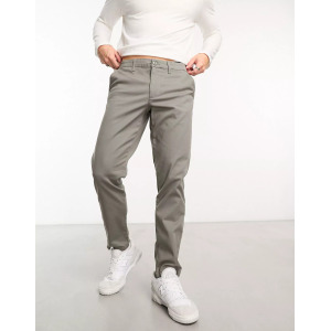 Брюки Asos Design Tapered, серый