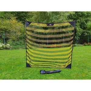 Сетка для гольфа - 2,40 м x 2,40 м - для обучения драйву и замаху POWER SHOT, желтый черный