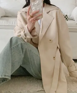 Тренч (с поясом) Banico, цвет Light Beige