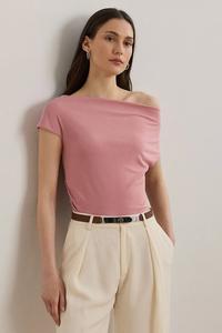 Футболка Lauren Ralph Lauren, розовый