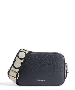 Сумка через плечо Tebe из зерненой кожи Coccinelle, синий