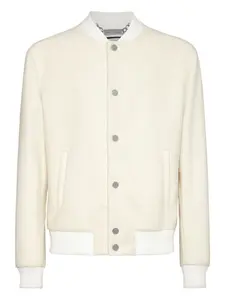 Бомбер со стразами Philipp Plein, нейтральный