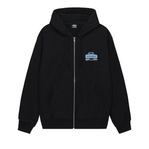 Худи Stussy Pickup Zip Hoodie, Black