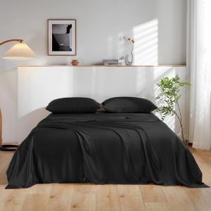 THXSILK Комплект постельного белья THXSILK из 100% шелка тутового шелкопряда Black